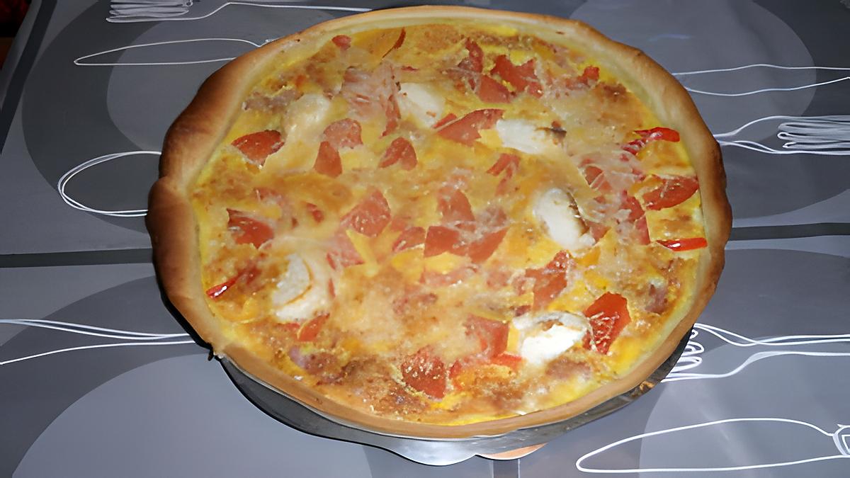 recette Tarte aux légumes d'été