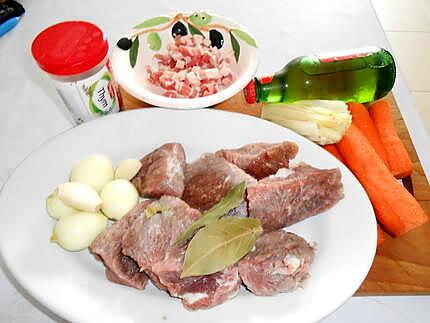 recette BOEUF  A  LA  BIERE