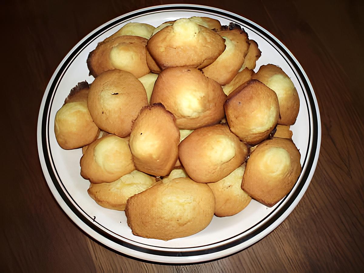 recette Madeleines