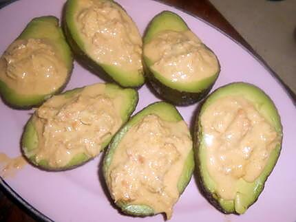 recette Avocat au crabe