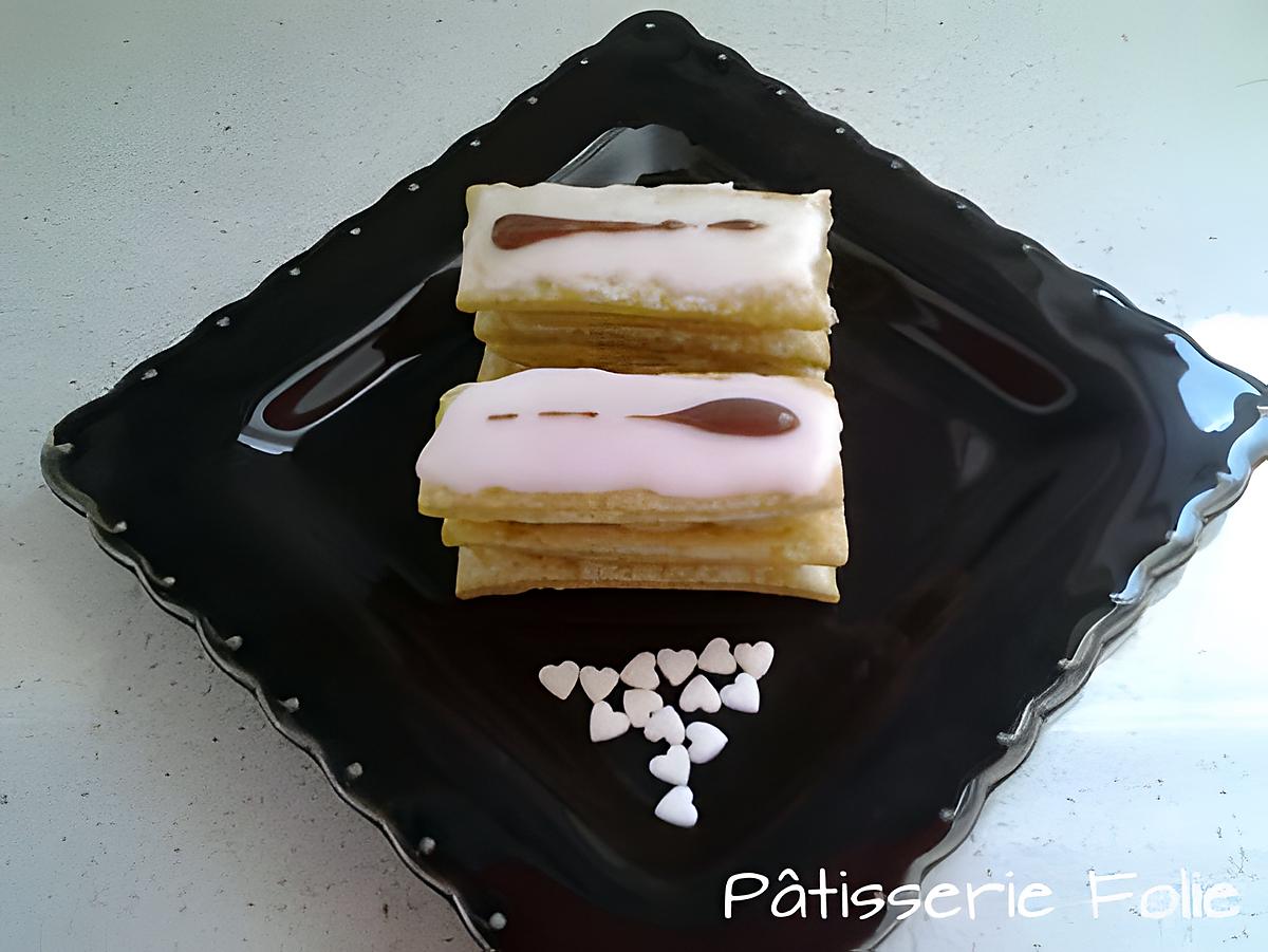 recette Mini Mille-feuille