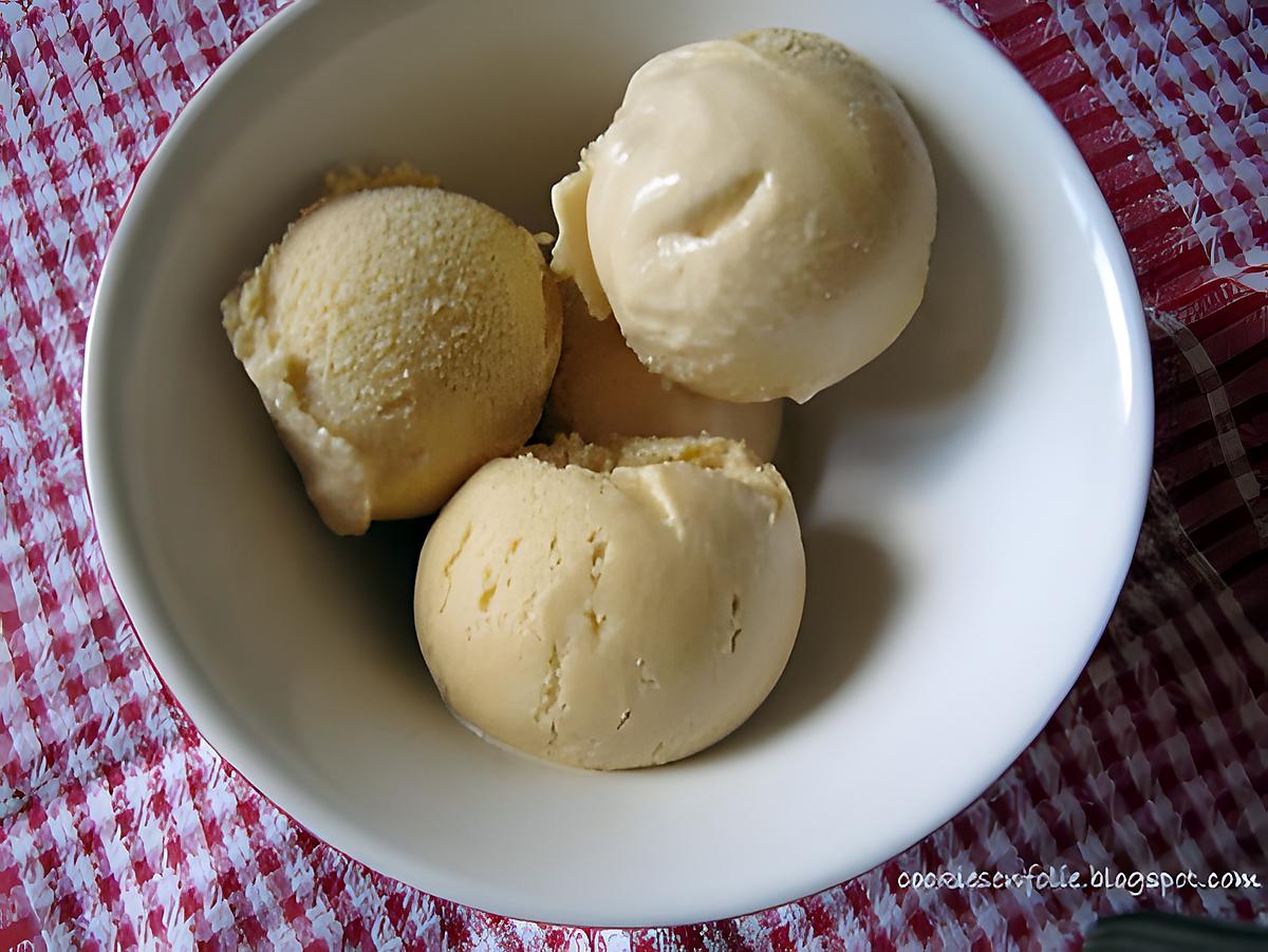 recette glace au dulce de leche