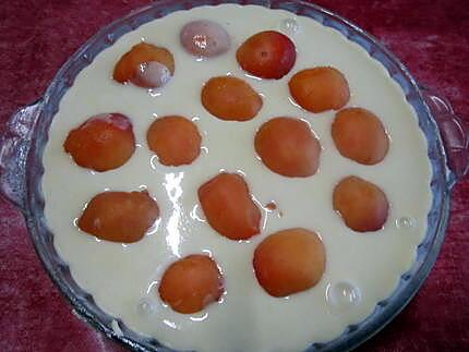 recette Clafoutis aux abricots.