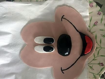 recette Minnie Mouse, fondant au chocolat