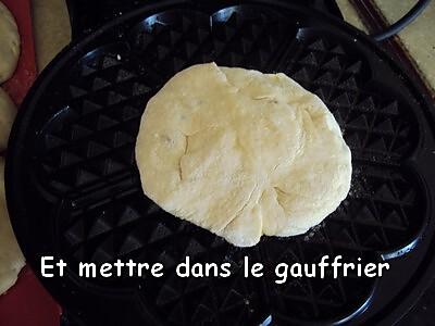 recette Pizzas gaufres ou gaufrizzas