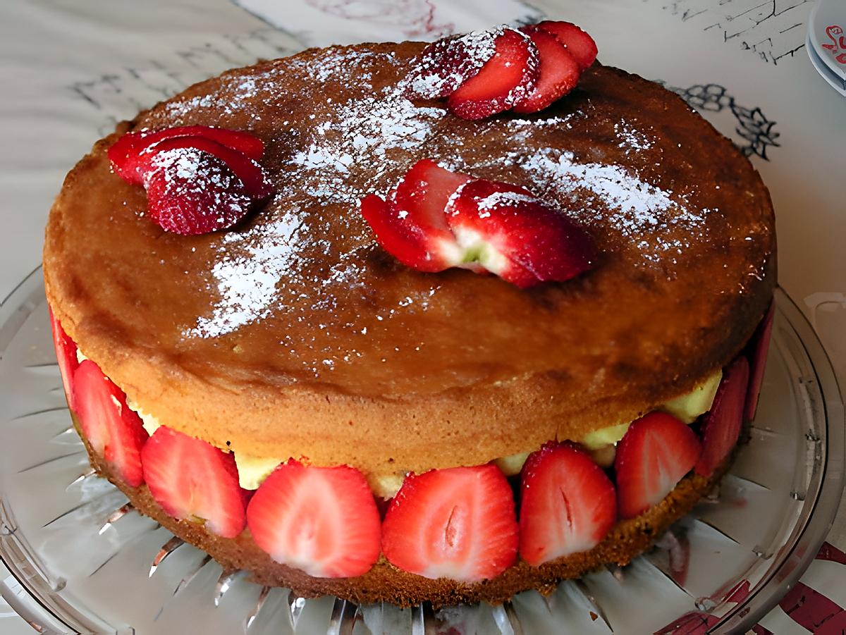 recette Fraisier à ma façon