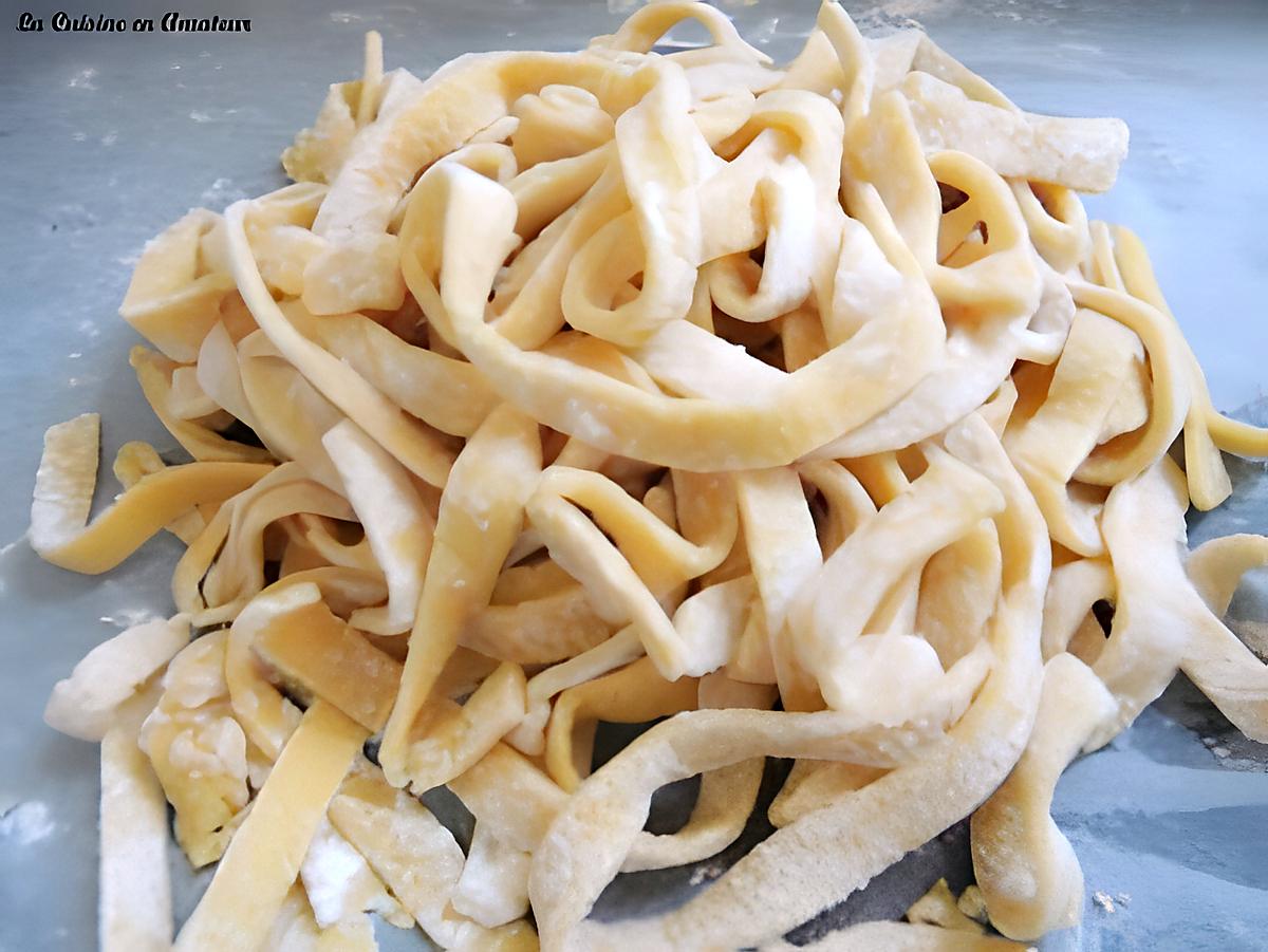 recette Tagliatelles maison