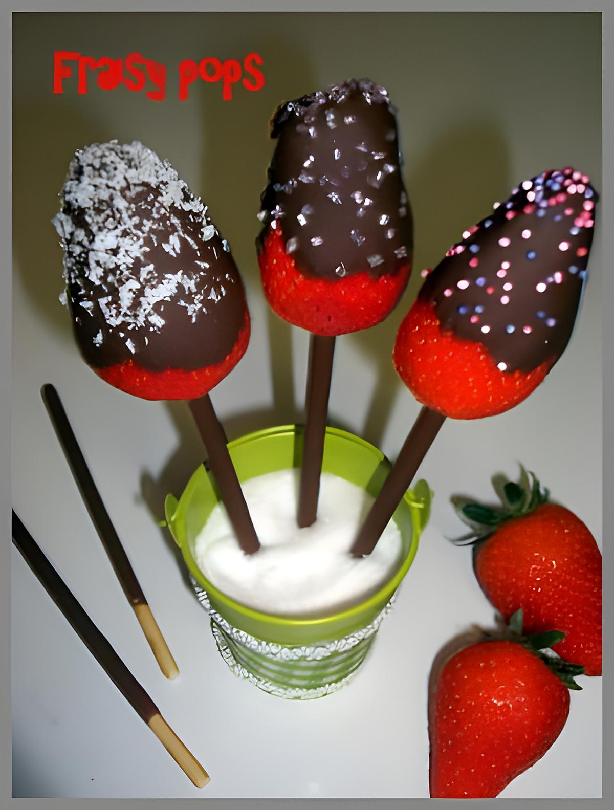 recette Fraisy pops