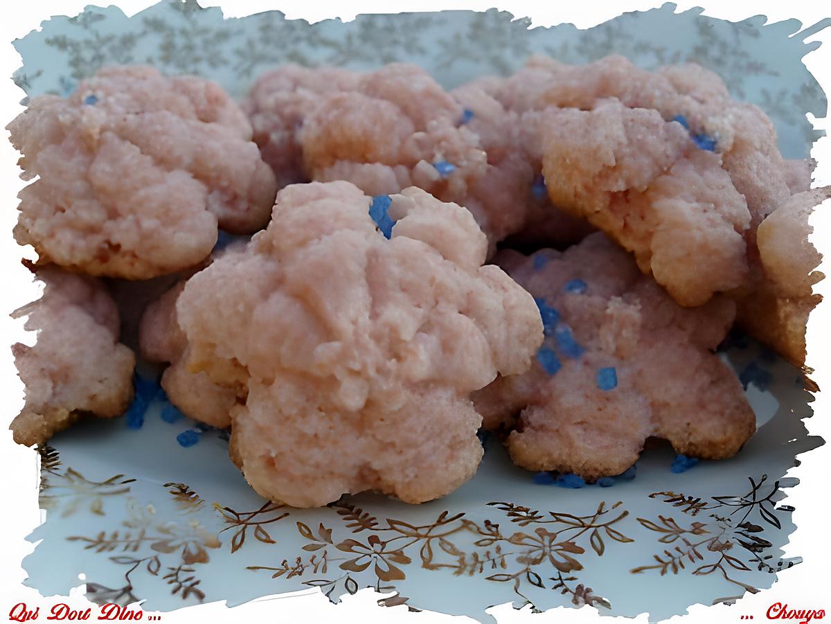 recette Ooo Rochers Coco aux biscuits roses ooO