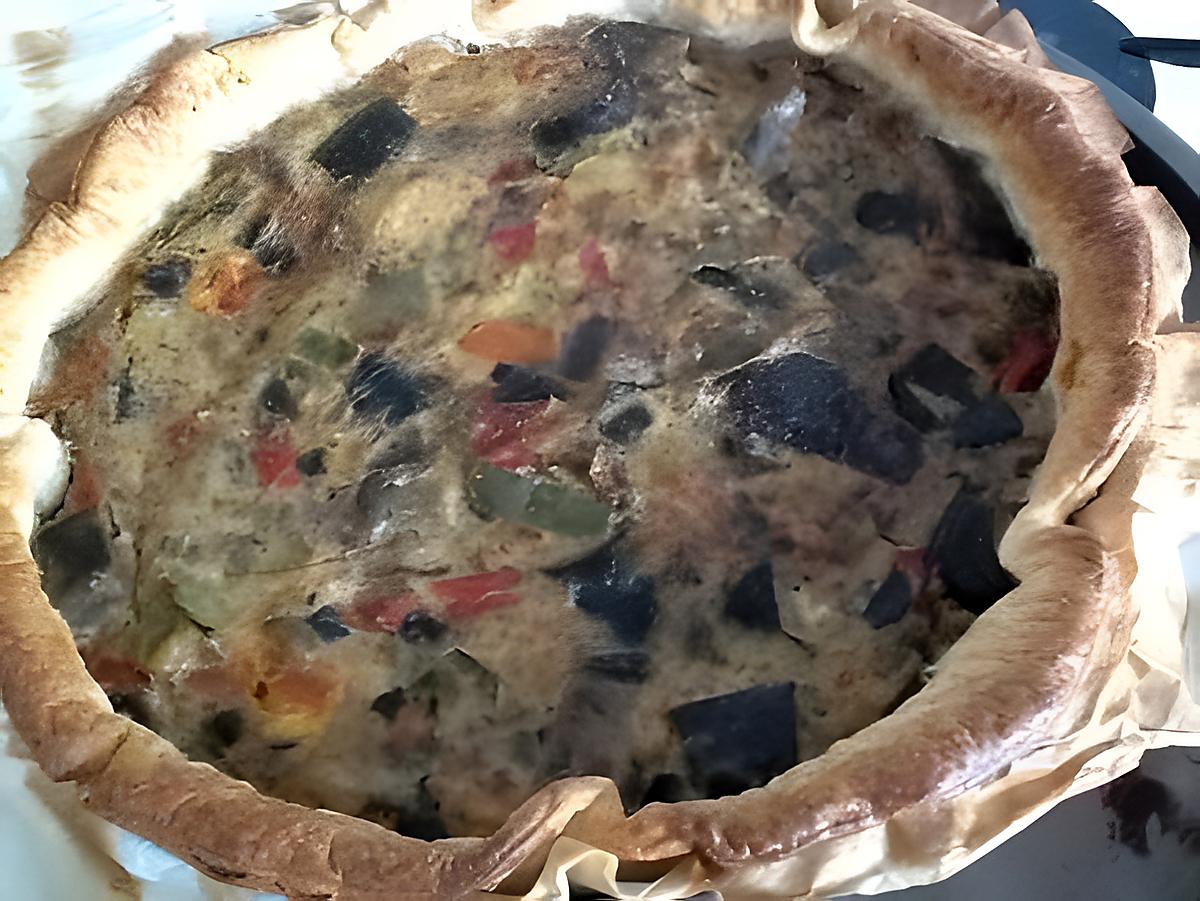 recette tarte à la ratatouille