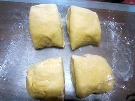 recette Brioche au beurre en tresse.