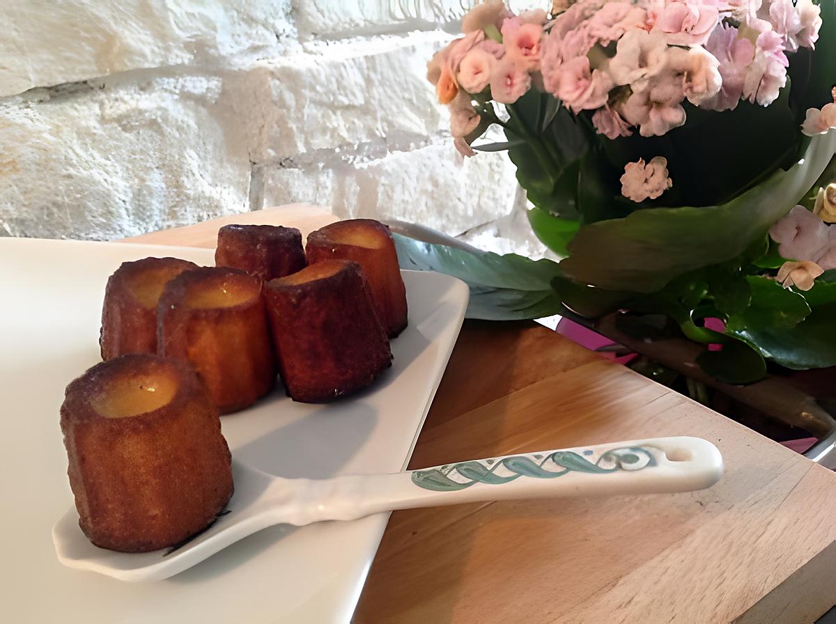 recette Cannelés à la fleur d'oranger