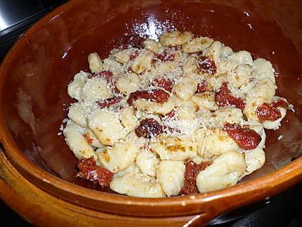 recette Gnocchis maison à la tomate basilic et parmesan