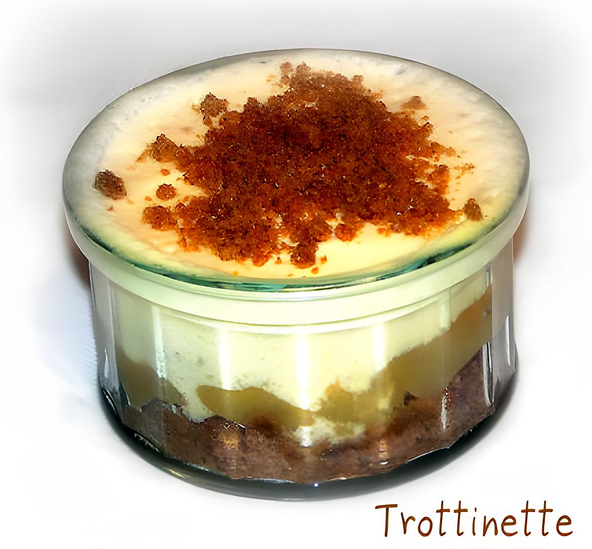 recette Faux tiramisu poires spéculoos