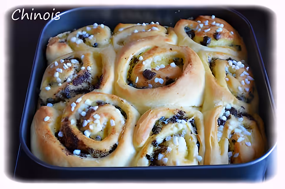 recette Chinois à la crème pâtissière