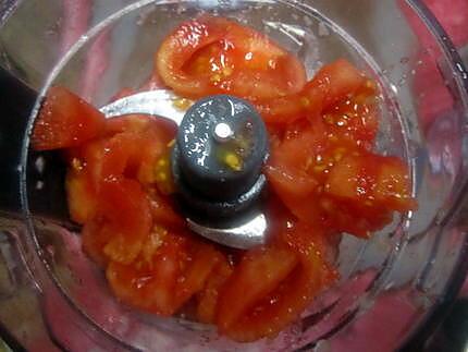 recette Sauce tomates au basilic.