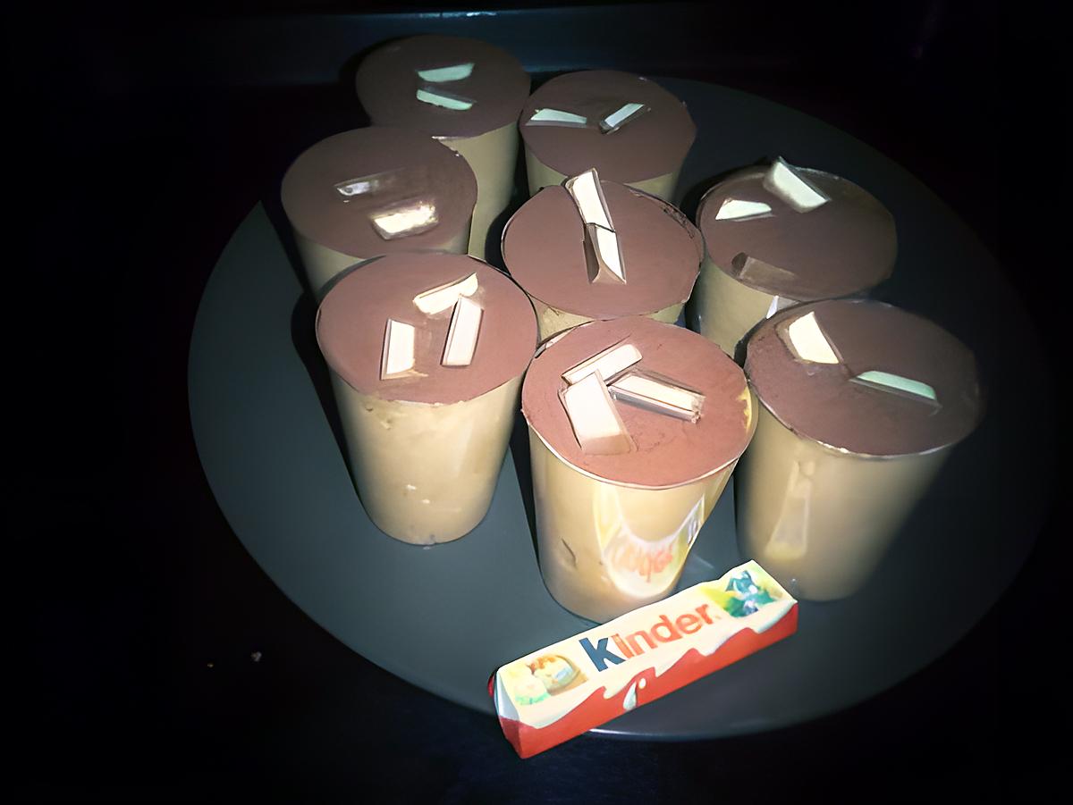 recette mousse d oeuf  kinder