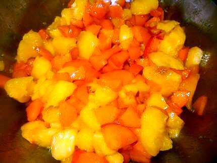 recette Confiture abricots. pêches. brugnons.