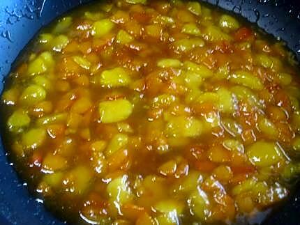 recette Confiture abricots. pêches. brugnons.