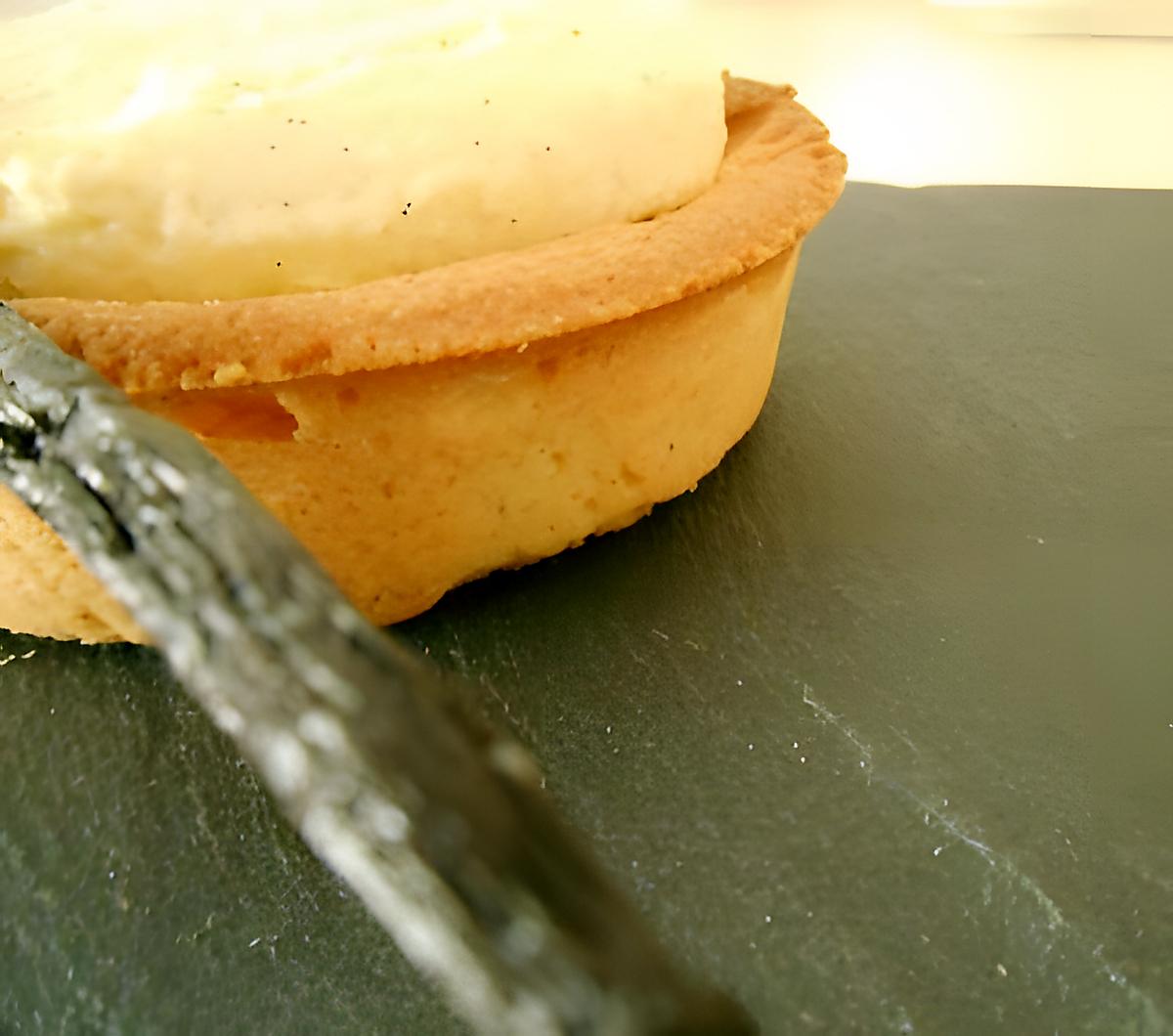 recette tarte au citron et son bavarois vanille