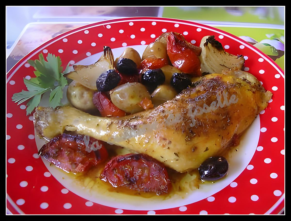 recette cuisses de poulet façon provençale