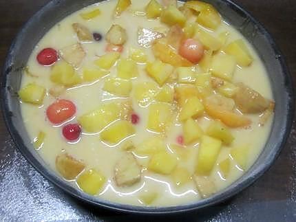 recette Clafoutis multi-fruits.