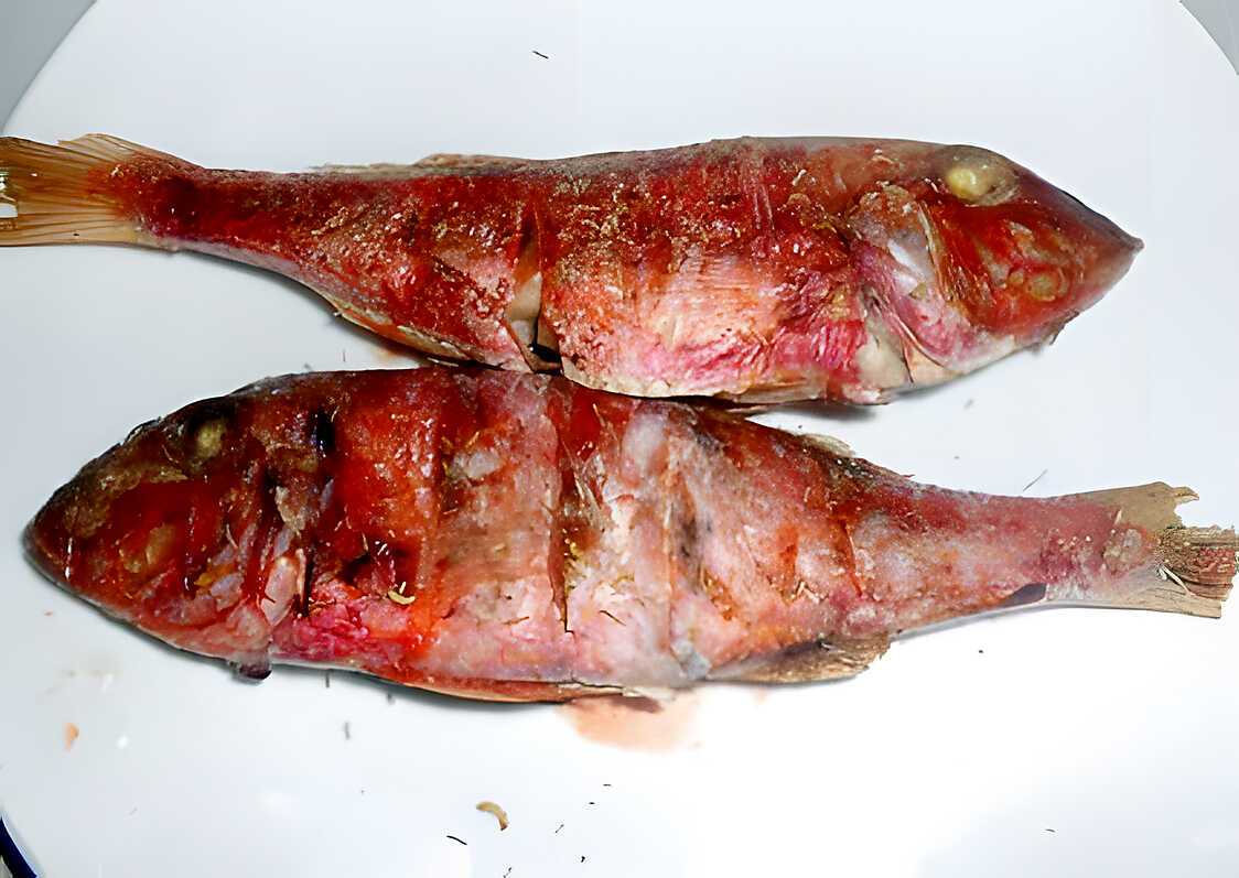 Recette de ROUGETS GRILLES