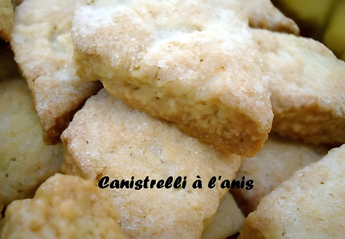 recette Canistrelli à l'anis