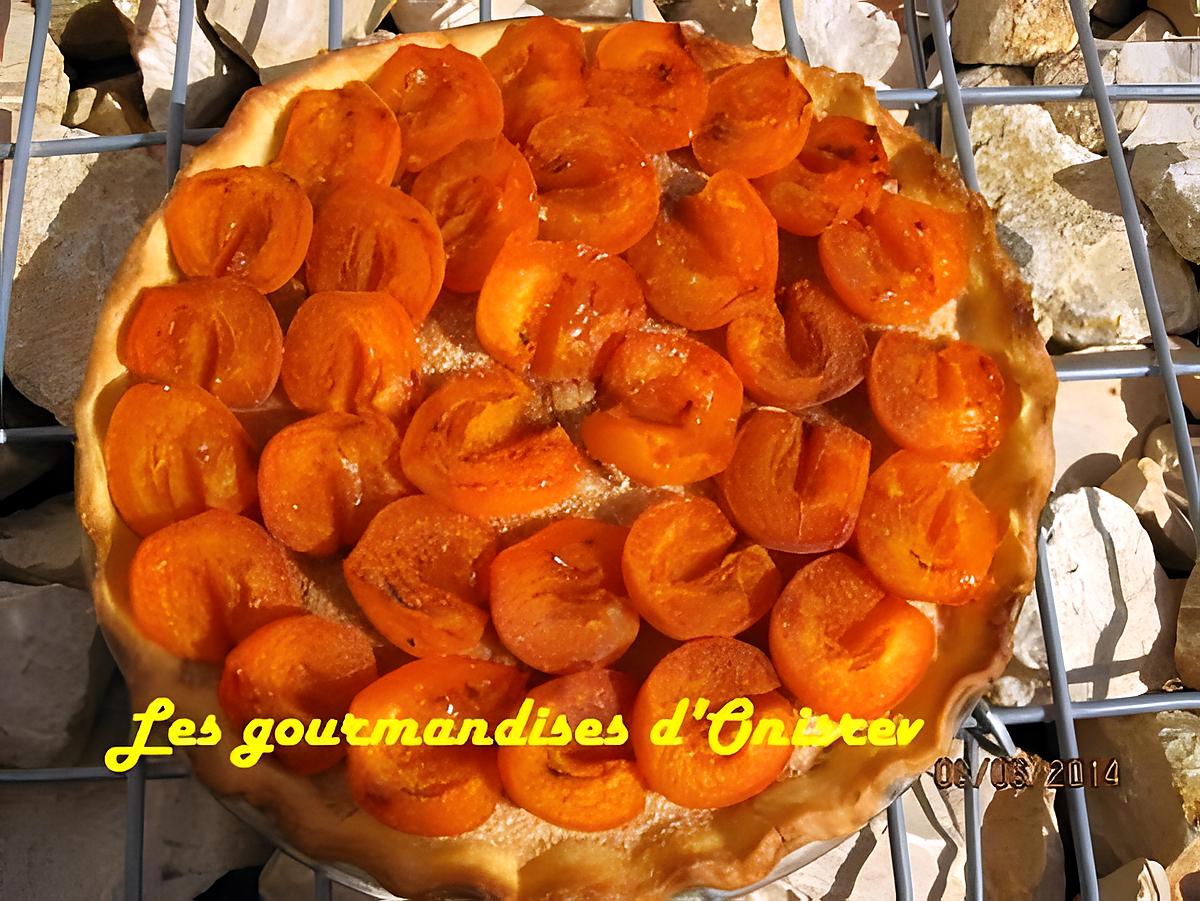 recette tarte aux abricots façon  Christophe Felder