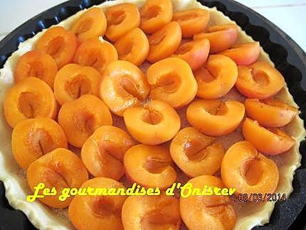 recette tarte aux abricots façon  Christophe Felder