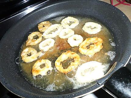 recette Calamars frits
