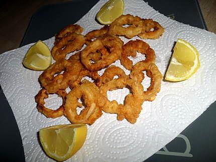 recette Calamars frits