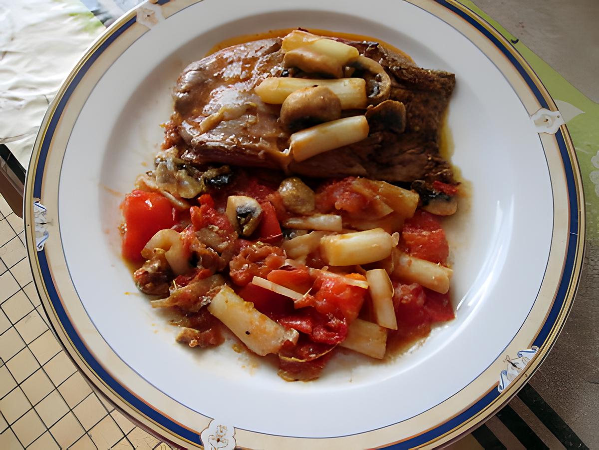 recette hampe de boeuf  marinée