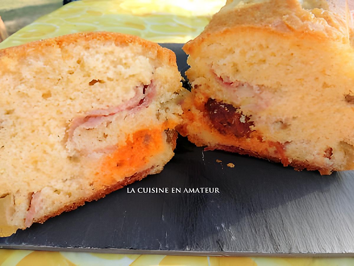 recette Cake au chorizo et olives vertes