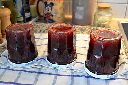 recette Confiture fraise-vanille