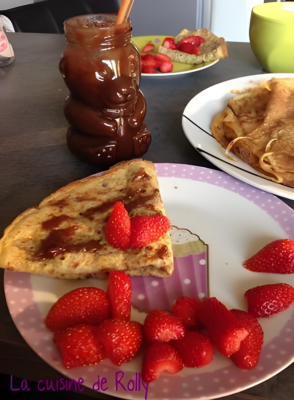 recette Crêpes au lait d'amandes