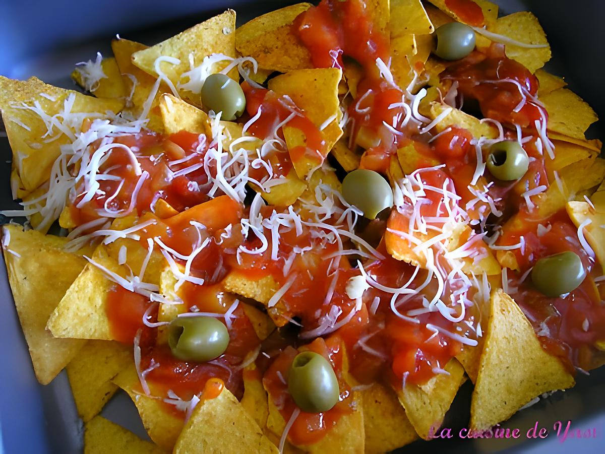 recette Nachos au four - Nachos Supreme