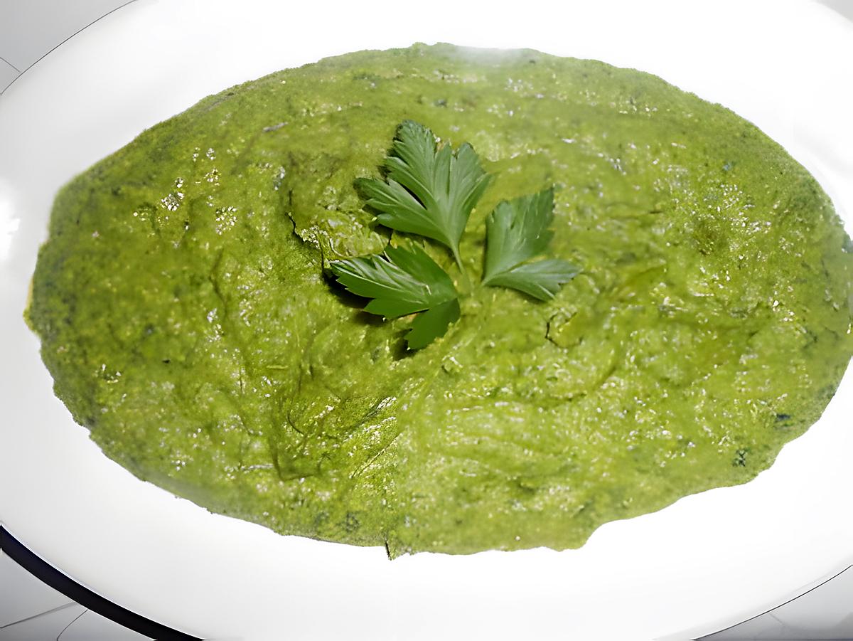 recette MA PUREE VERTE