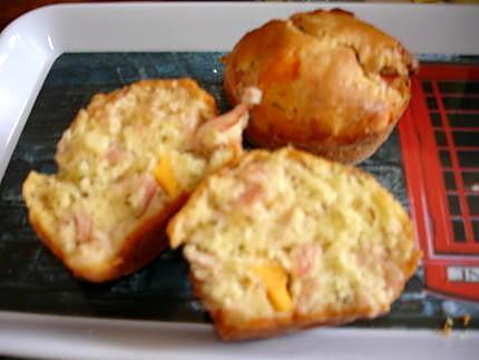 recette Muffins au Hollande jeune et au bacon