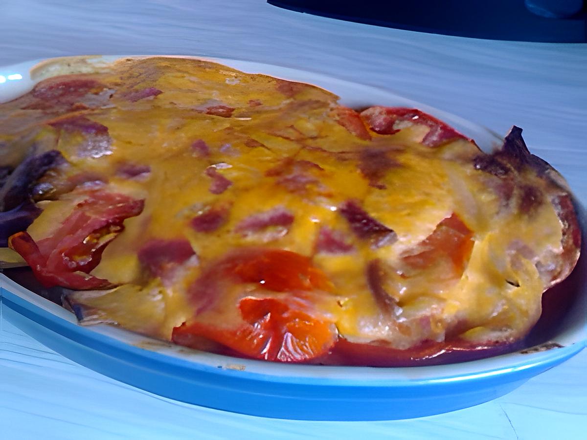 recette gratin de tomates