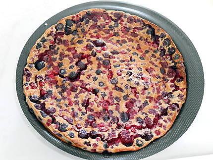 recette CLAFOUTIS AUX FRUITS ROUGES