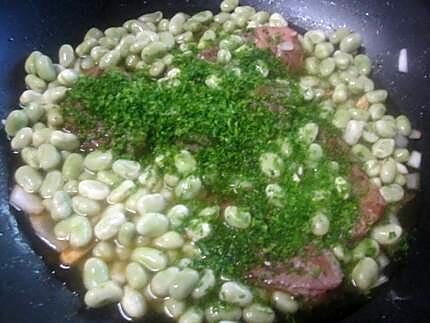 recette Fèves au collier Bourguignon.