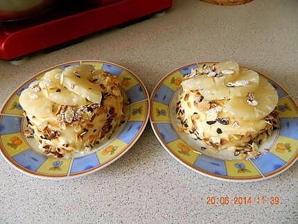 recette Gâteau ananas façon ROSELINE26