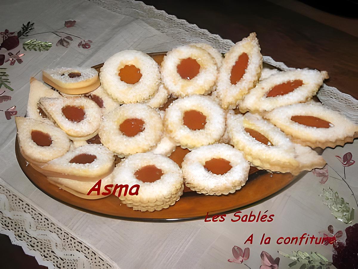 recette les sablés a la confiture