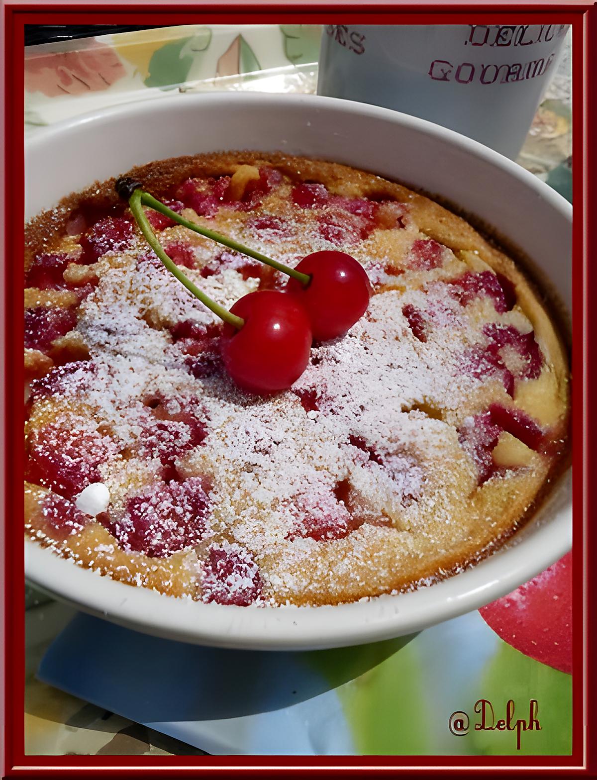 recette Clafoutis aux cerises aigres