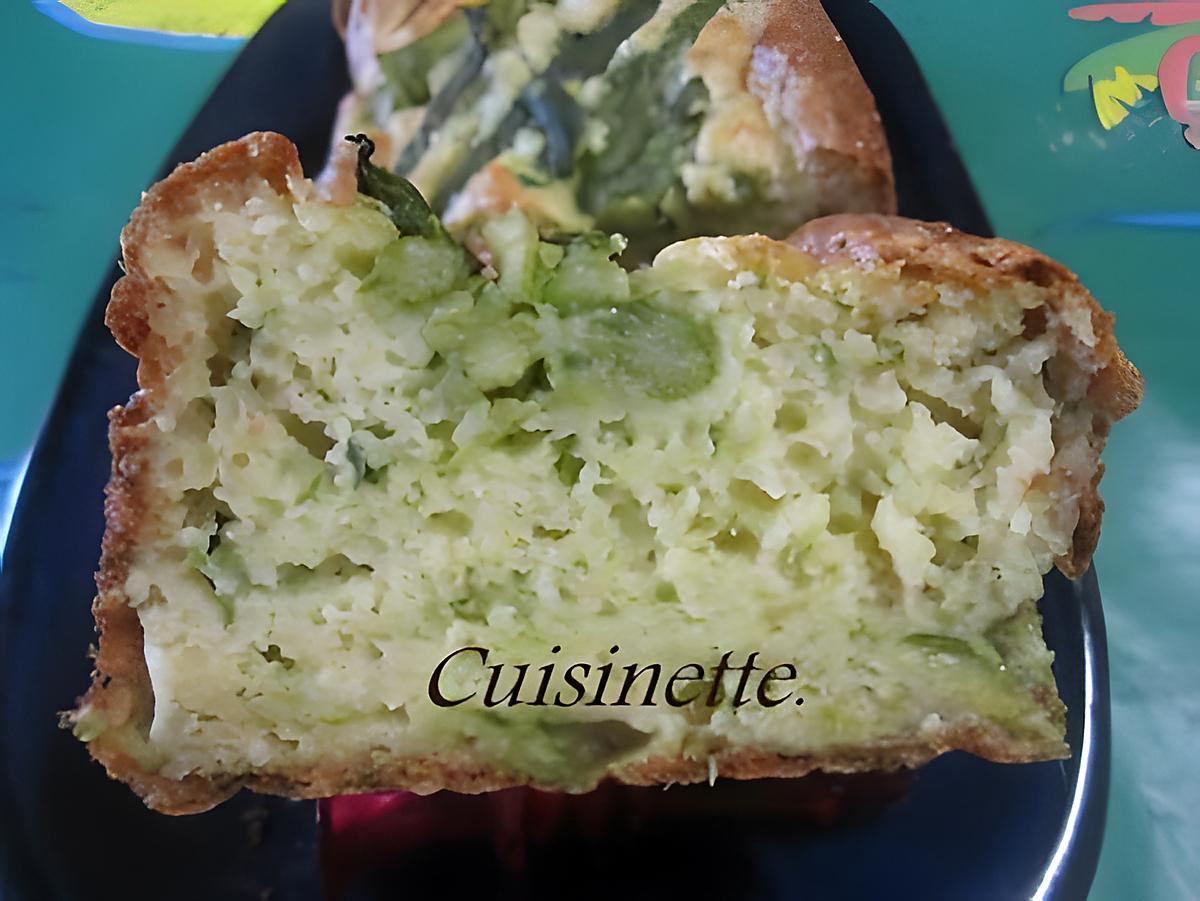 recette Cake aux asperges et anchois.