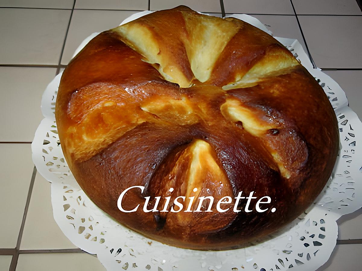 recette Brioche au beurre.