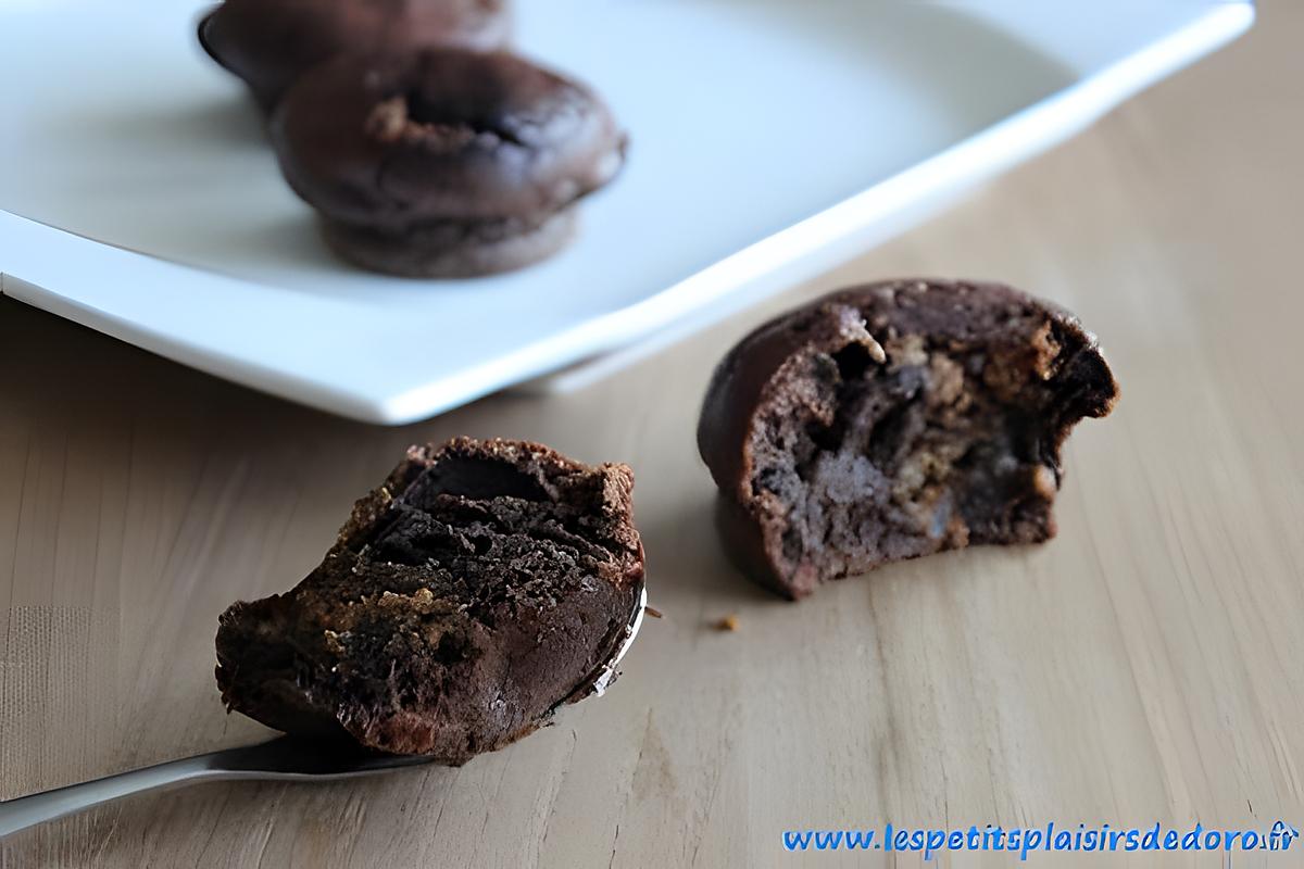 recette FONDANTS AU CHOCOLAT COEUR DE SPECULOOS LIGHT