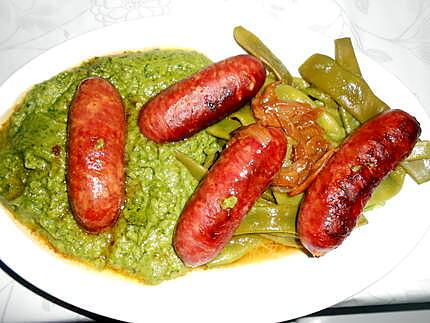 recette DIOTS DE SAVOIE ET PUREE VERTE