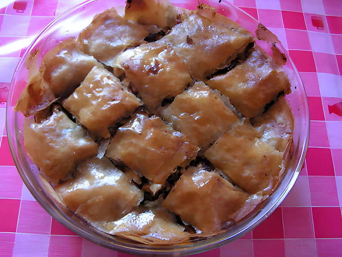 recette baklava léger aux pommes